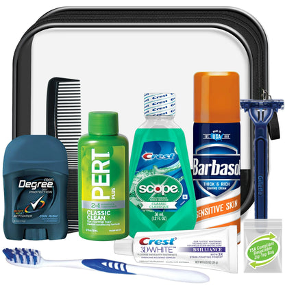 Men’s Get Away Travel Kit 10 Piece Set