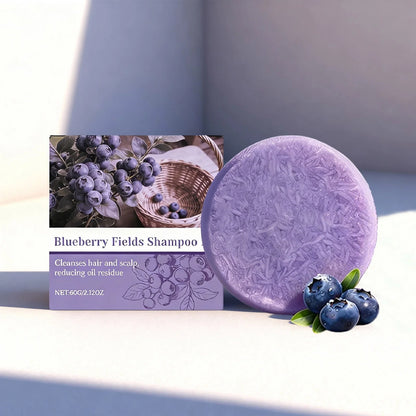 Blueberry Fields Shampoo Bar Sulfate-Free with Natural Berry Scent