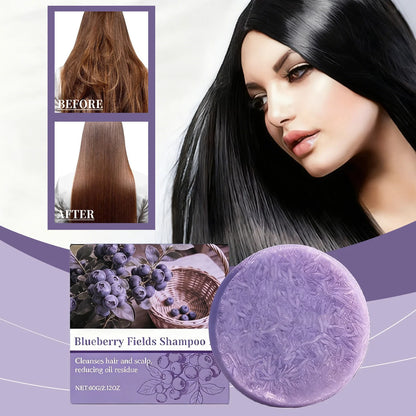 Blueberry Fields Shampoo Bar Sulfate-Free with Natural Berry Scent