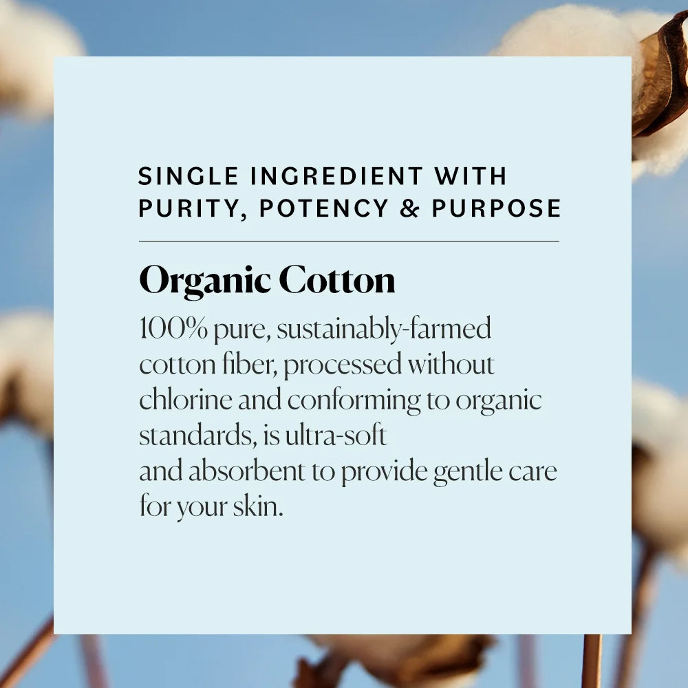 Sky Organics Biodegradable Cotton Rounds Cruelty-Free, 100 Count