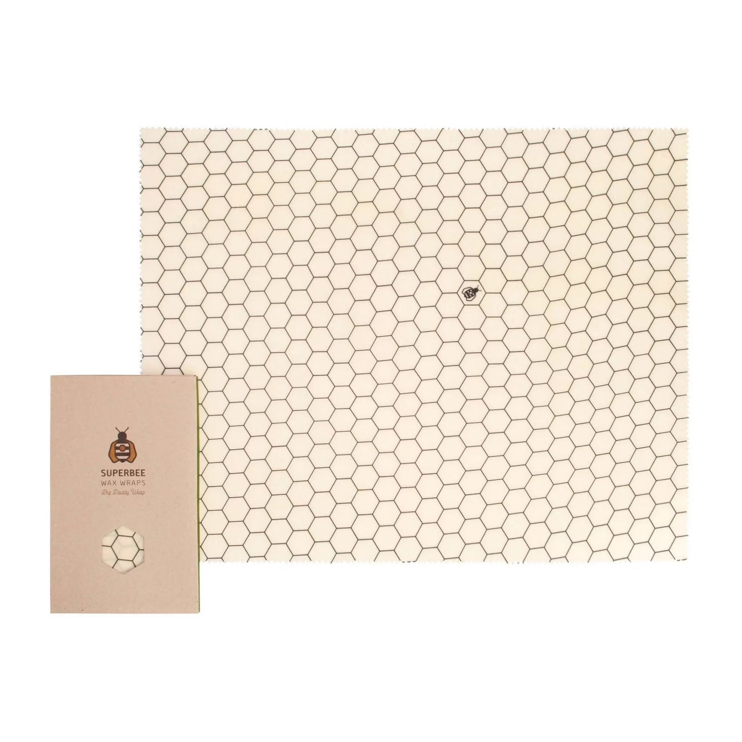 SUPERBEE XXL Beeswax Wrap for Food — Reusable Bread & Food Wrap